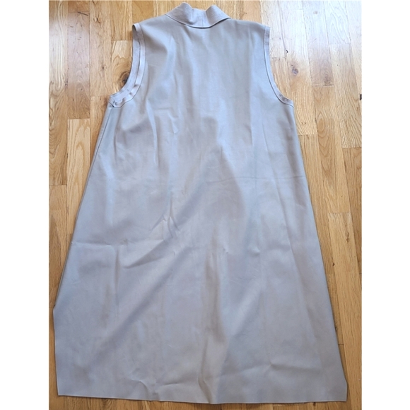 🆕️ PLANET by Lauren G. Vegan Leather Sleeveless Vest Size O/S fits XS-XLColor - Picture 8 of 11